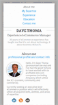 Mobile Screenshot of davethoma.com